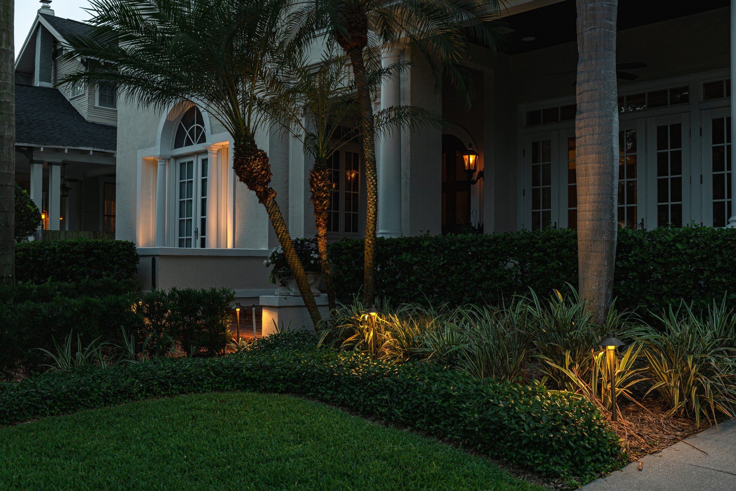 outdoor led lighting Install