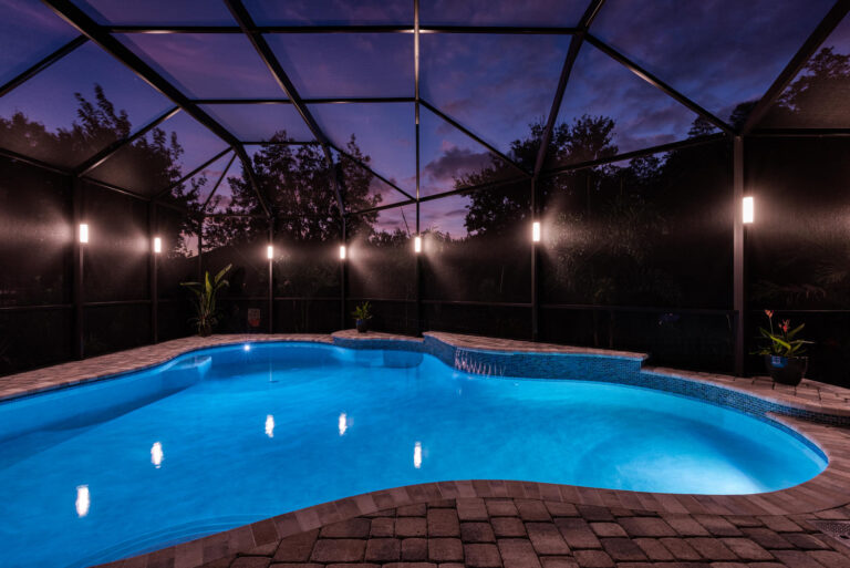 lights for pool cage