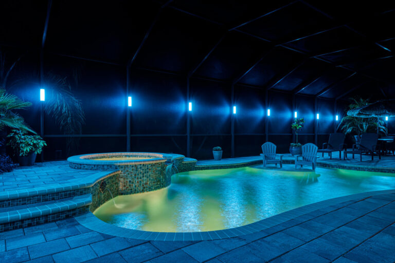 lanai lights for pool-cage