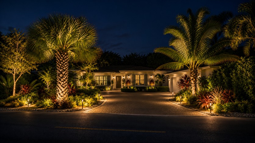 LED Landscape Lighting in Florida