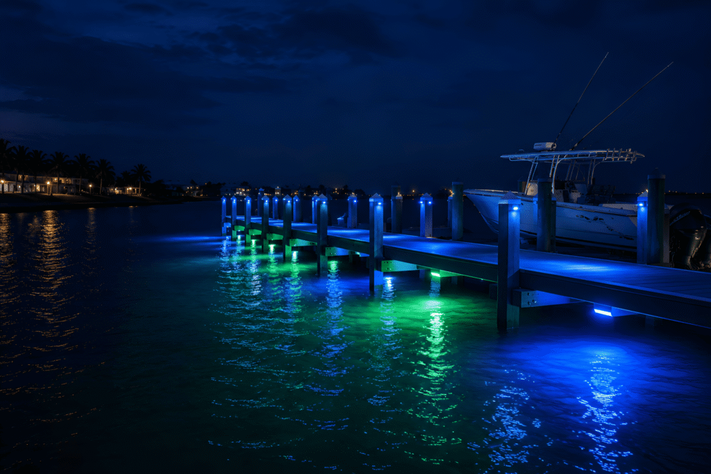Dock Lighting System for Melbourne, Florida
