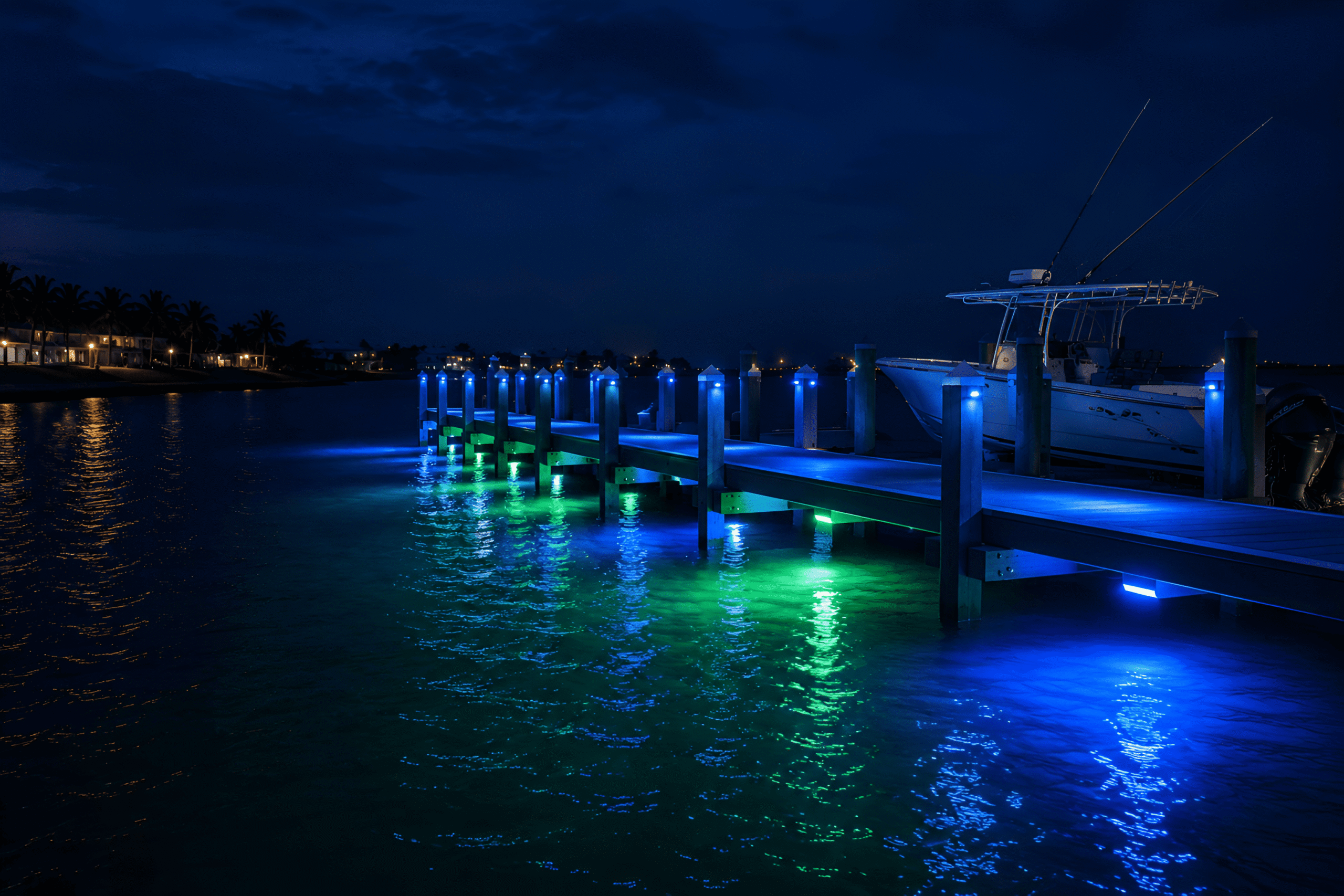 What Is the Best Dock Lighting System for Melbourne, Florida Waterfronts?