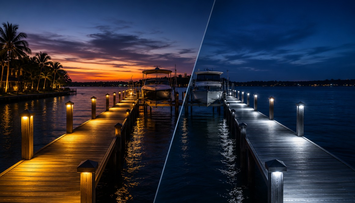 LED vs Traditional Dock Lighting: Which Is the Best Choice for Your Florida Waterfront?